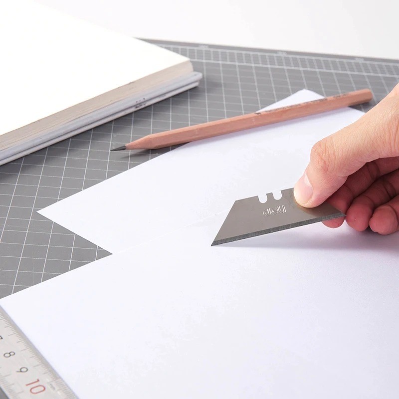 [PACK] Refill Utility Knife Blade SK5 Isi Mata Cutter Trapesium 78001