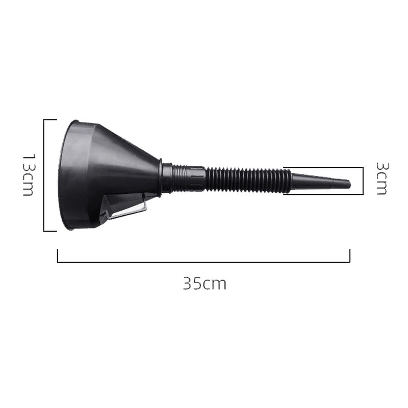 Nozzle Corong Air Minyak Bensin Oli Wide Funnel Selang Flexible CK8