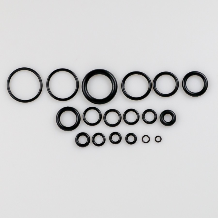 Seal Karet O Ring 225pcs Set Box Mesin Rubber Gasket Hitam TFW-E436
