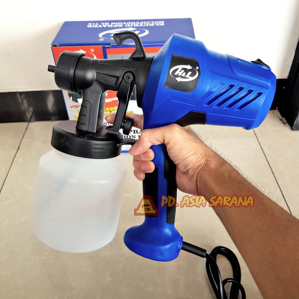 Electric Spray Gun Cat BESI TEMBOK H&L HL719 / Mesin Semprot Elektrik