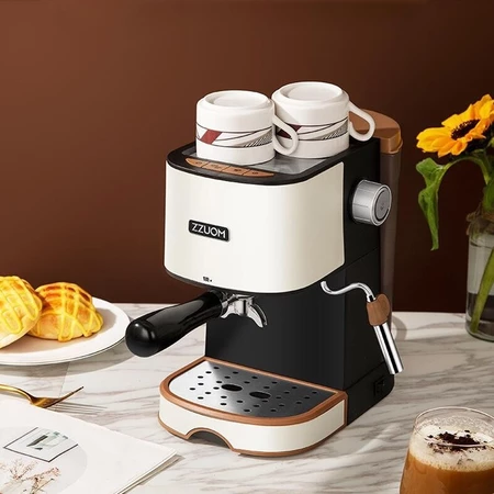 Mesin Kopi 20 Bar 1L Espresso Coffee Maker Frothing ZZUOM MX-CM6826T