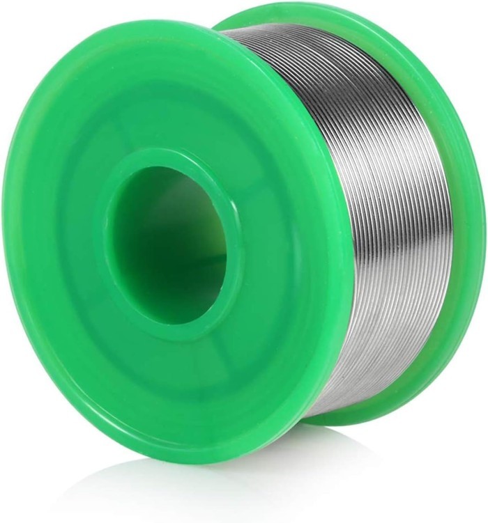 Kawat Timah Solder (1mm) 100g Flux Tin Wire Gulung Patri Refill Sn63Pb37 XIN27