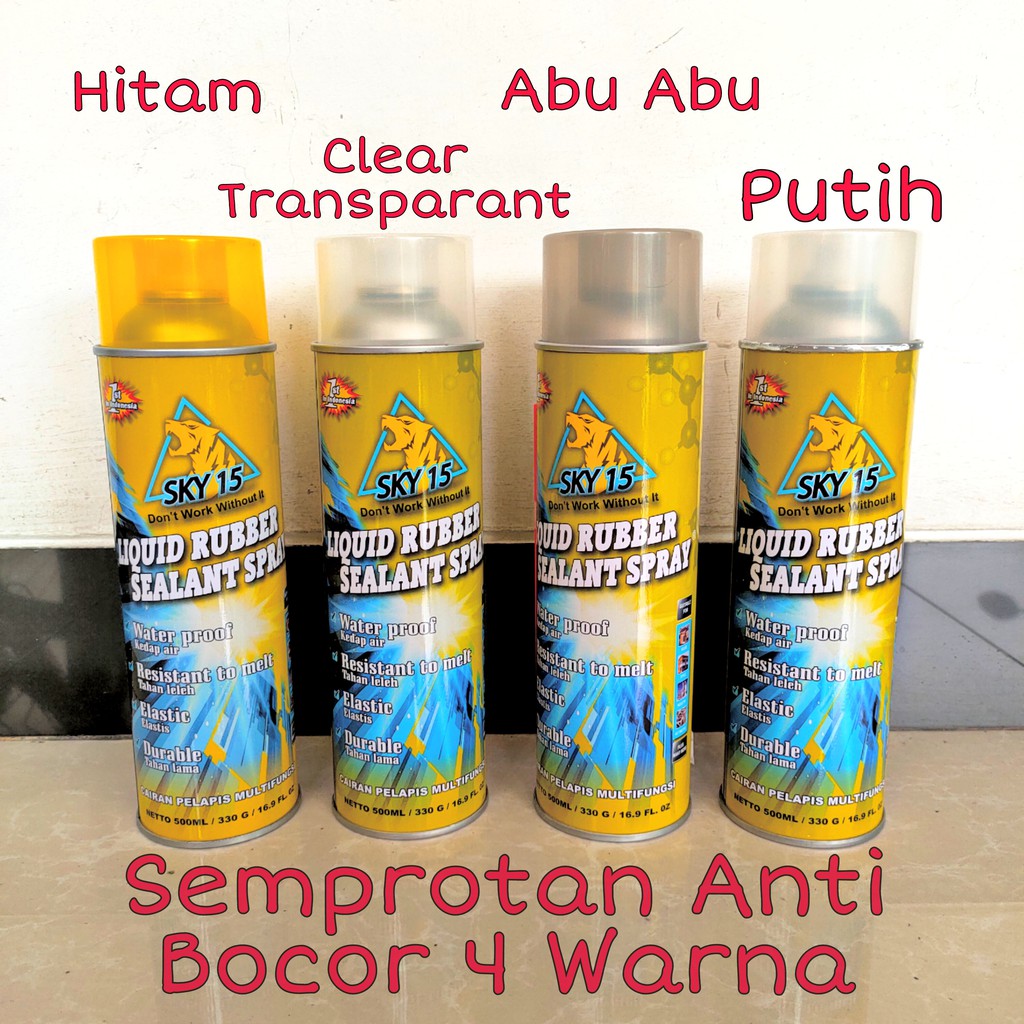 Semprotan Anti Bocor Rembes Multifungsi / Rubber Spray Waterprooof