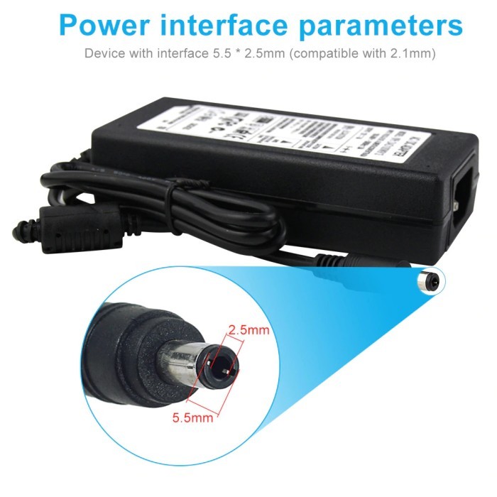Power Adaptor 12v 8A Universal CCTV Kamera DVD LED Monitor Volt 1280