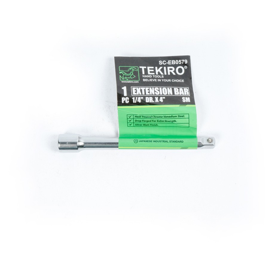 Sambungan Socket 1/4" x 4" Inch TEKIRO SC-EB0579 Extension Bar Sok Panjang Cr-V