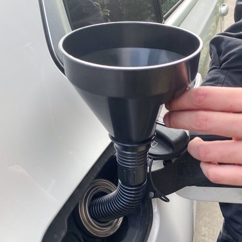 Nozzle Corong Air Minyak Bensin Oli Wide Funnel Selang Flexible CK8