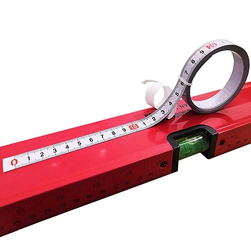 Meteran Tempel 2m Meter Tablesaw Miter Saw Track Bar Steel Ruler M0023 