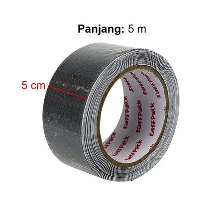[Gray] Lakban Anti Licin Slip 5cmx5m Lantai Tangga Kasar Safety TFP-G