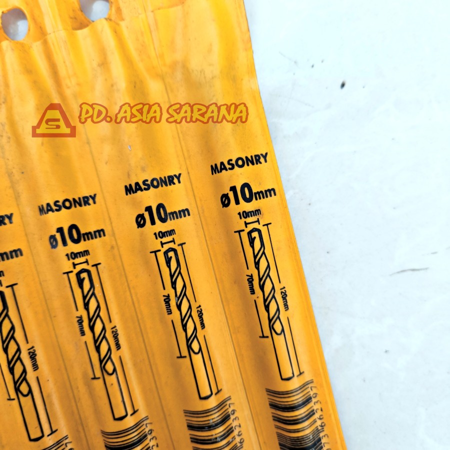 [SATUAN] Mata Bor Beton Tembok 10x120mm INGCO DBM111101 Masonry Drill