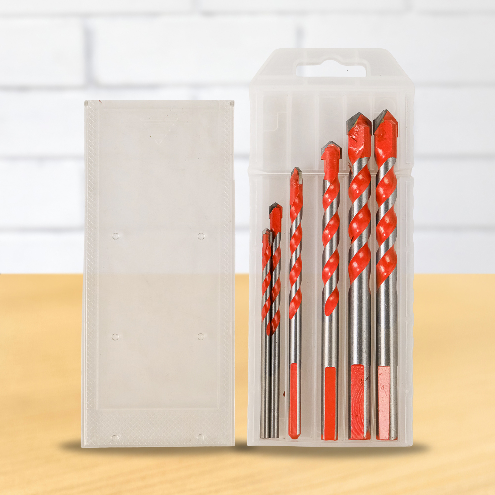 Mata Bor Multifungsi 3-12mm Set 7pcs Besi Granit Beton Drill Bits BAH2