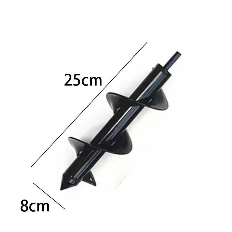 [25x8cm] Mata Bor Gali Tanah Biopori Auger Earth Baja Spiral FG08