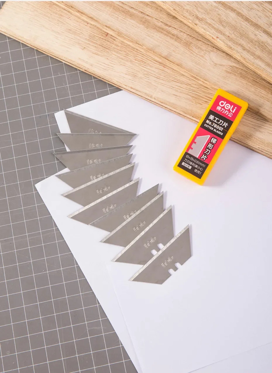 [PACK] Refill Utility Knife Blade SK5 Isi Mata Cutter Trapesium 78001