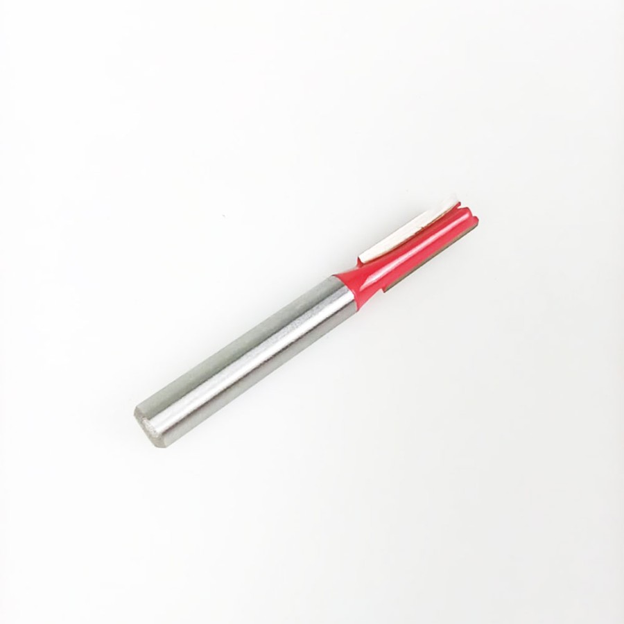 Mata Profil 6mm Straight Bit Pisau Mesin Kayu Router 1/4" Inch GT4