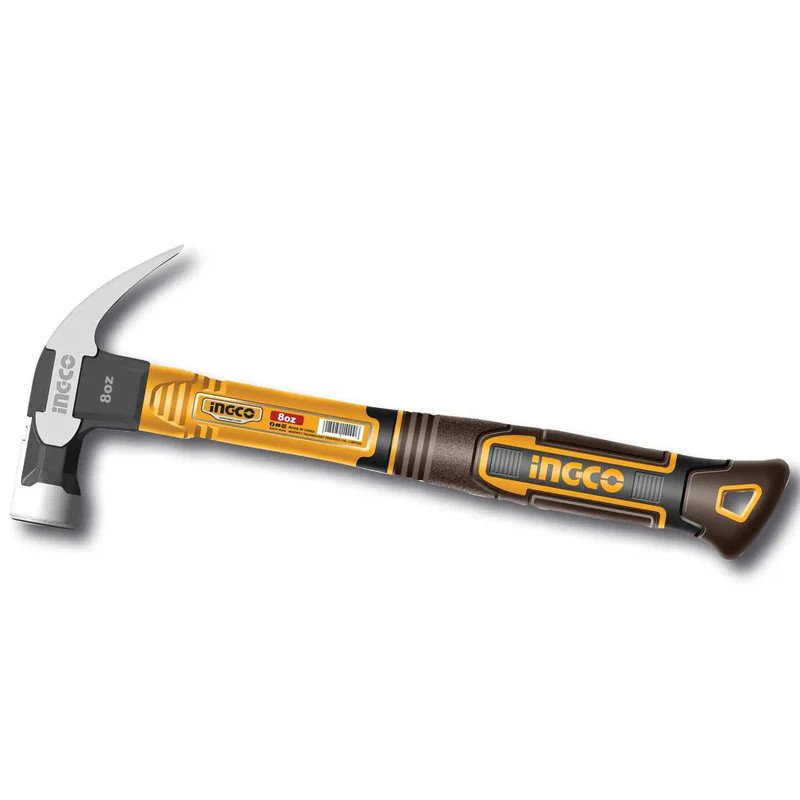 Palu Kambing 8oz Magnet INGCO HCH81008 Claw Hammer Cabut Martil 8 oz 220g