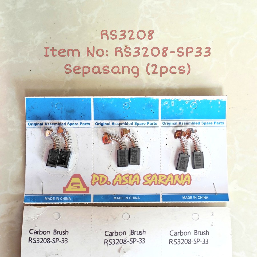 Carbon Brush INGCO RS3208-SP-33 Arang Mesin Amplas Sander AA010C00053