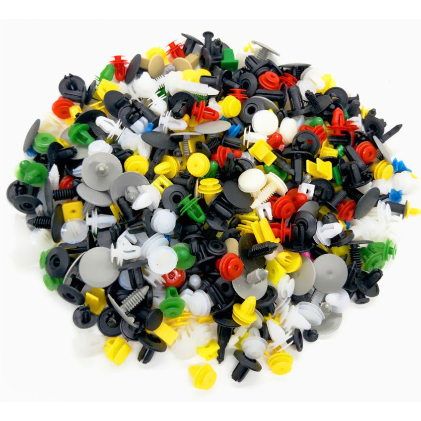 [PACK] Baut Rivet Kancing Mobil 200pcs Mur Klip Bumper Dashboard PE
