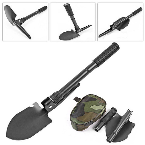 Sekop Cangkul Pacul Gergaji Mini Portable Shovel Kemah Berkebun TFW
