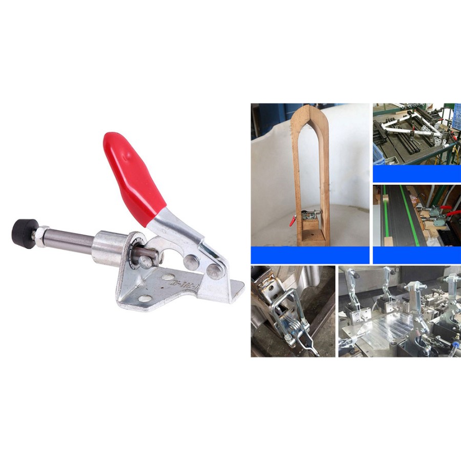 Push Toggle Clamp 45kg Kayu Alat Bantu Jepit Dorong Quick Release GH-3