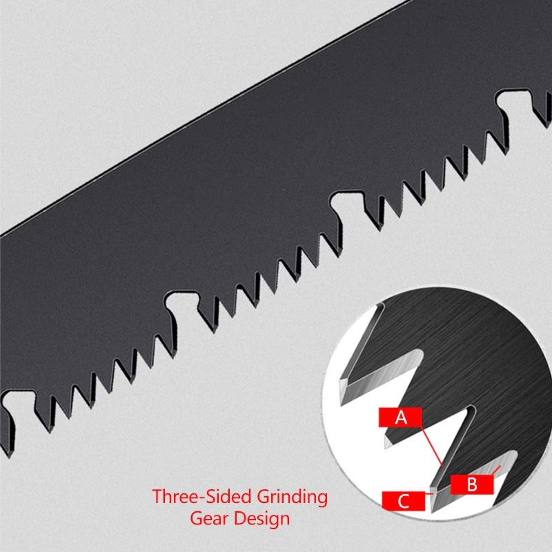 Gergaji Kayu Lipat 240mm SK5 Dahan Pohon Batang Folding Saw Bambu LA