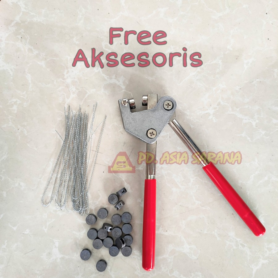 Tang Segel Kawat Timah Set Meteran PAM PDAM PLN Sealing Pliers Chearw