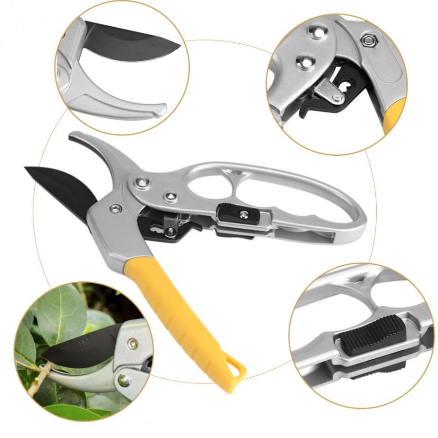 Gunting Dahan Ranting Batang Tanaman Bunga Knifezer Pruning Shear