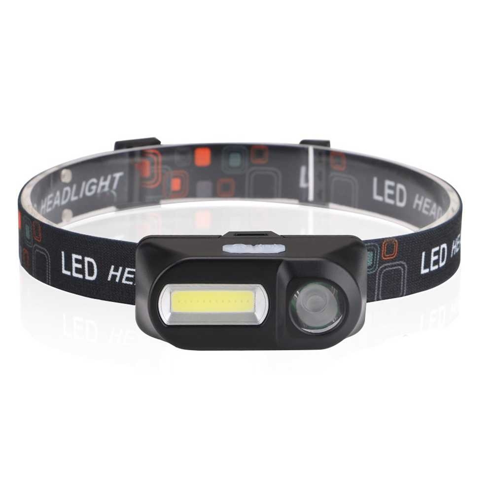 Headlamp LED 3 Modes Senter Lampu Kepala Baterai Flash Light KX-1804