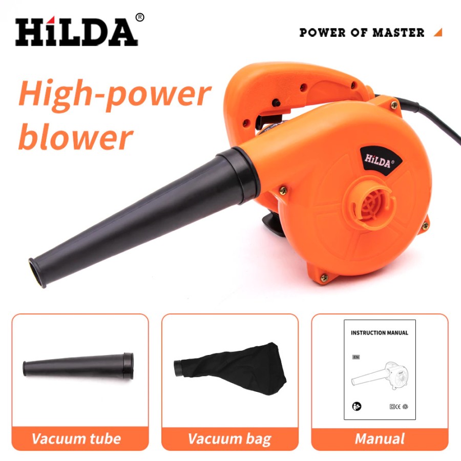 Portable Hand Blower Tangan Mesin Hisap Tiup Debu Dry Groom JS-EB17A