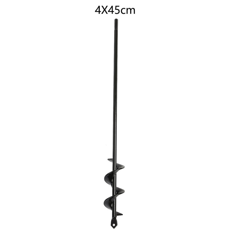 [45x4cm] Mata Bor Gali Tanah Biopori Auger Earth Baja Spiral FG06
