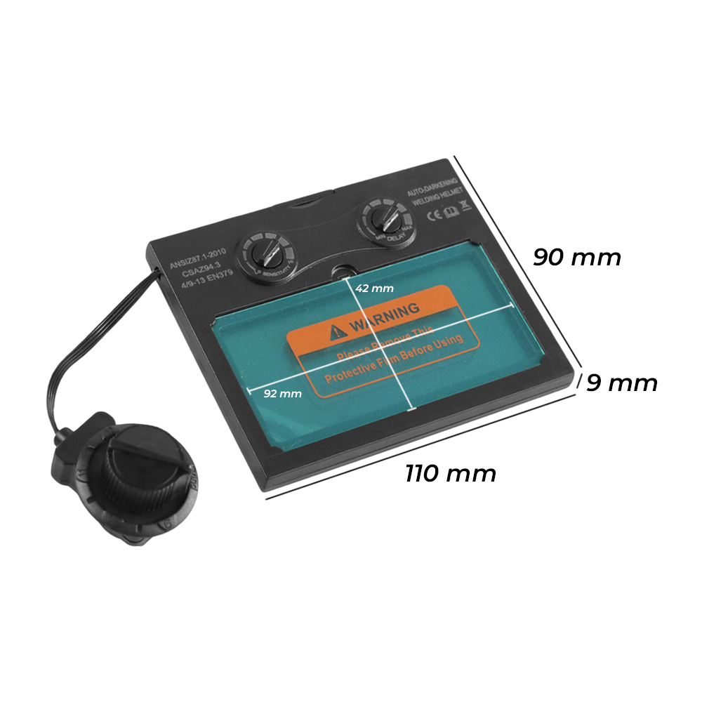 Lensa Las Auto Darkening Welding Filter Lens Otomatis Kacamata TFG-TX5
