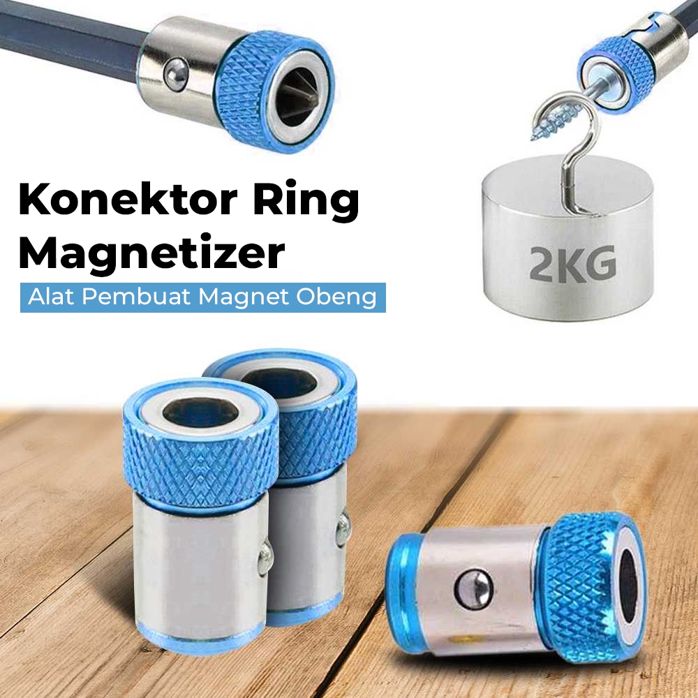 Adaptor Mata Obeng Magnetic Ring Adapter Baut Screwdriver Bits YXL