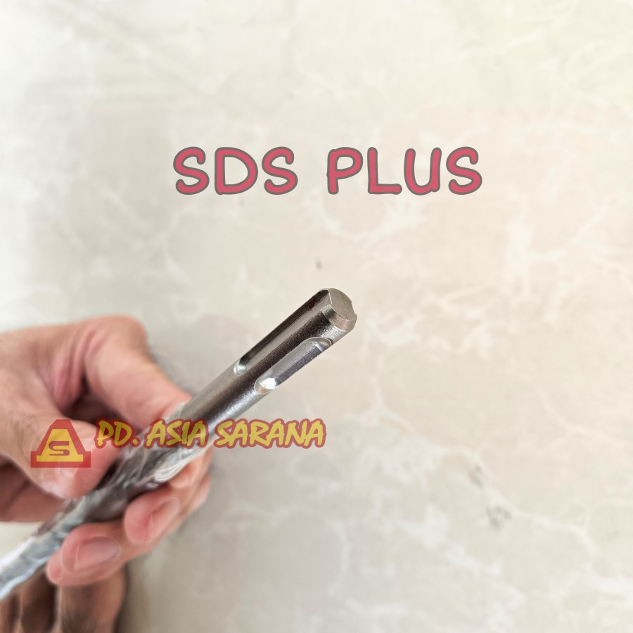 [22mm] Mata Bor Beton SDS Plus BLACKFOOT Hammer Drill Bits Tembok 
