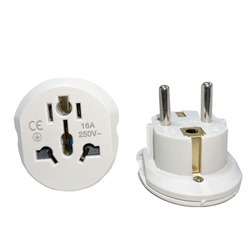 Steker Universal Travel Adapter Colokan AU US UK To EU Adaptor TFW-N16