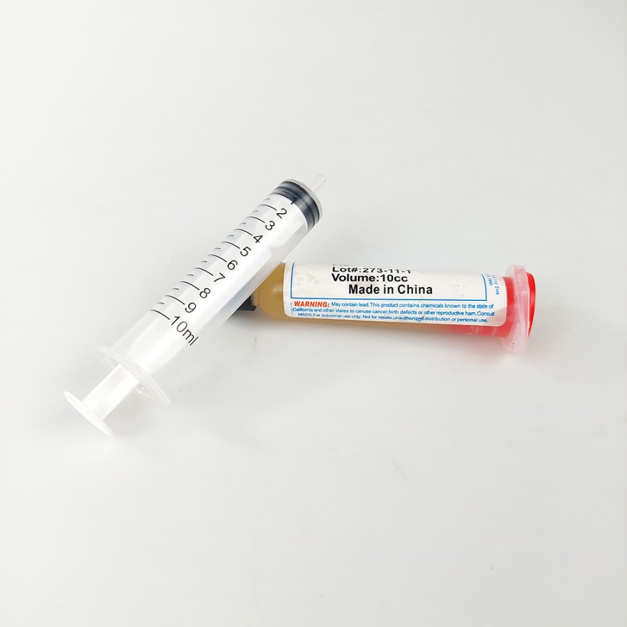 Cairan Pasta Solder 10cc Welding Flux Minyak Grease Rosin Lead Free RMA-223