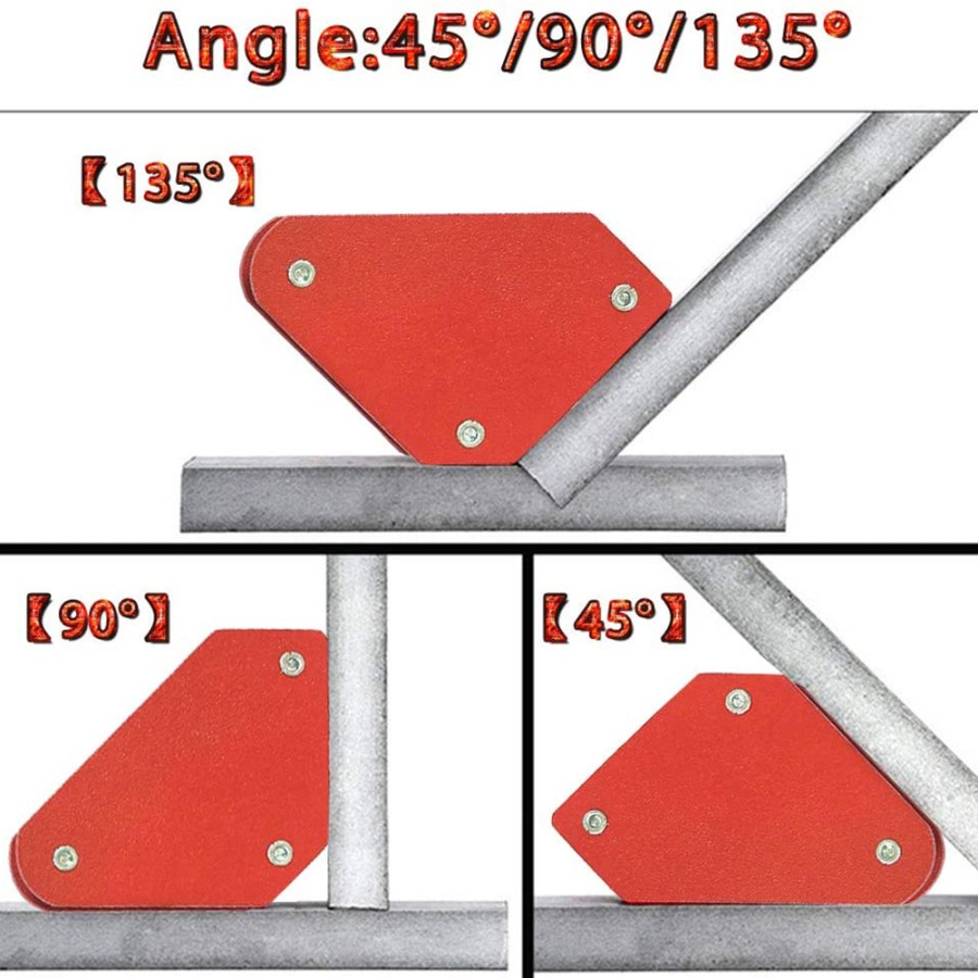 Siku Magnet Las 4pcs Set Mini Arrow Magnetic Welding Holder 9 Lbs 4 Kg Y9