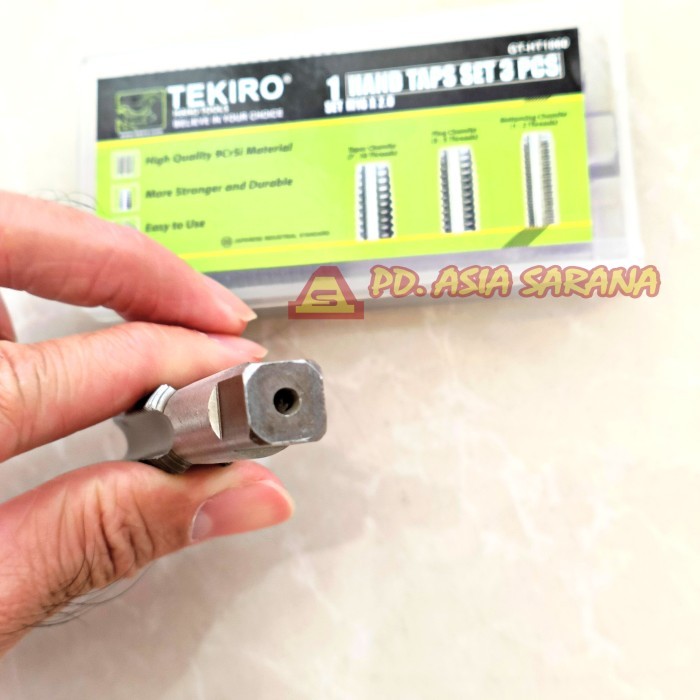 [PACK] Mata Hand Tap M16x2.0mm Set TEKIRO GT-HT1860 Handtap Alat M16 x 2
