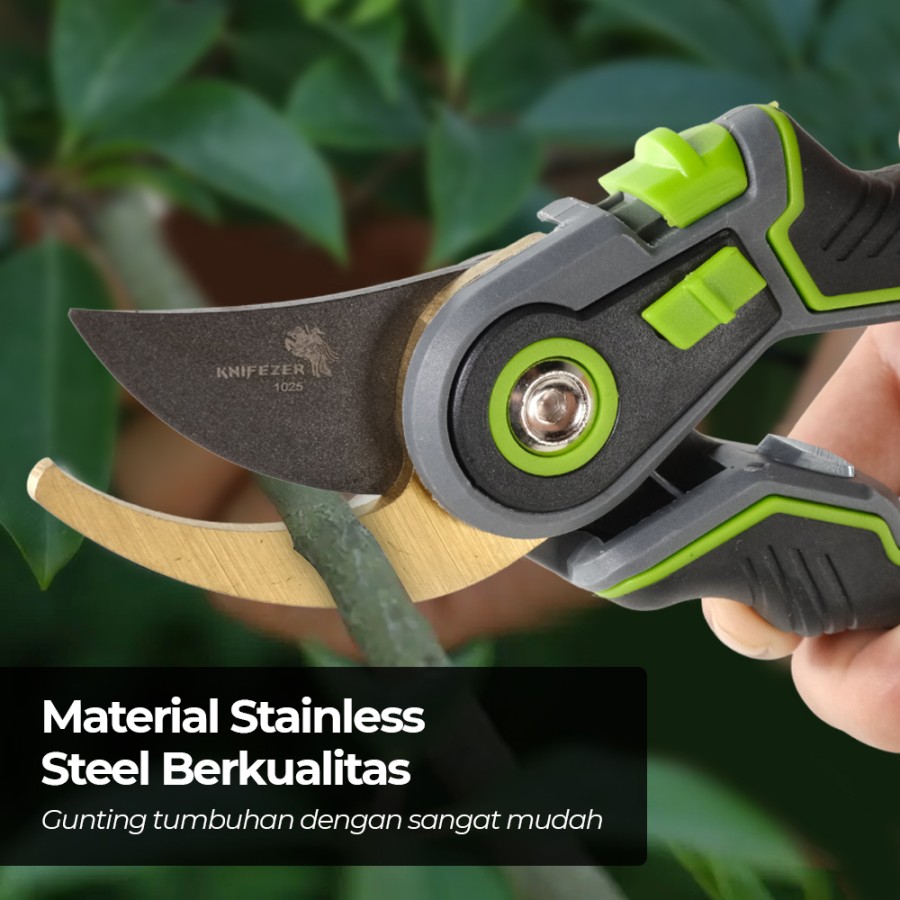 Gunting Taman Ranting 20mm Pruning Shear Scissors Bunga Batang Buah 1025