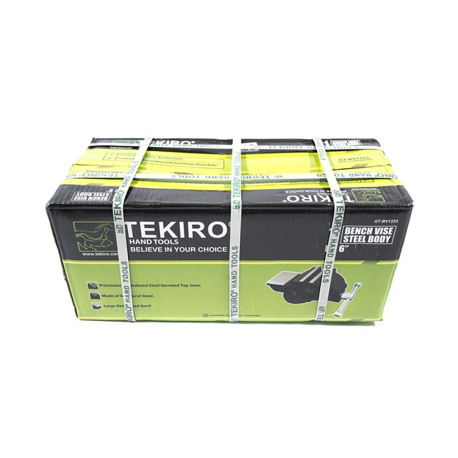Bench Vise 6" Inch TEKIRO GT-BV1253 Catok Ragum Tanggem Bais Paron