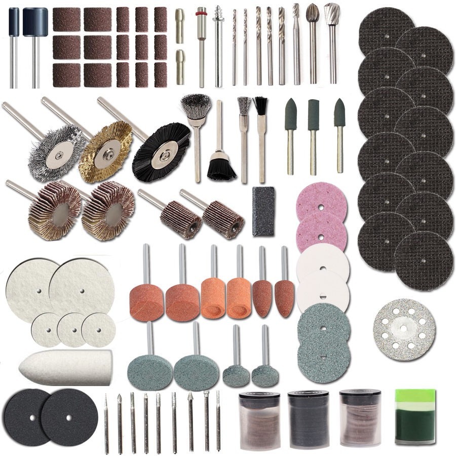 Aksesoris Bor Tuner 246pcs Set Mata Mini Rotary Die Grinder Gerinda KSDMPJ-2
