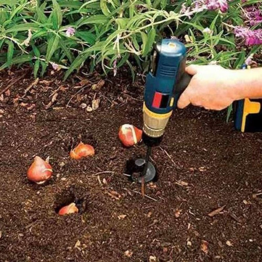 [25x8cm] Mata Bor Gali Tanah Biopori Auger Earth Baja Spiral FG08