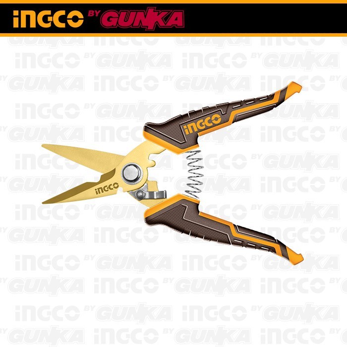 Gunting Potong Kabel 8" Inch INGCO HES0188 Electrician Scissors Kawat Cutter