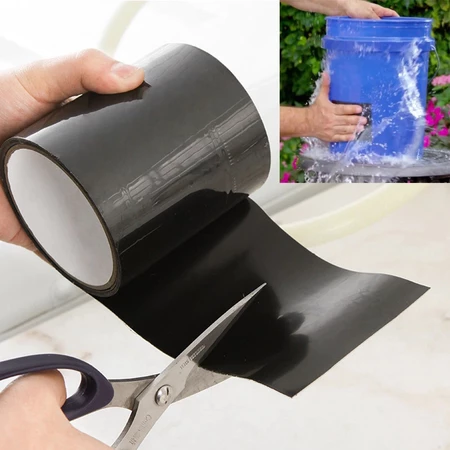 Lakban Anti Bocor 10x152cm Tambal Waterproof Super Strong Tape 4" TFP