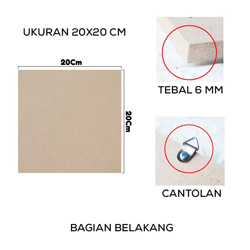 Hiasan dinding quote islami pajangan kamar walldecor dekorasi rumah minimalis shabby motif bunga