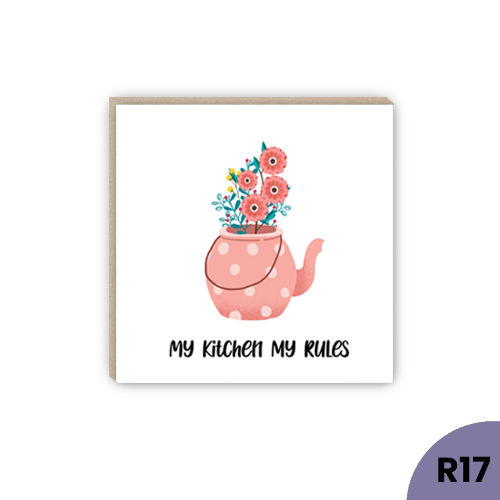 Walldecor Hiasan rumah Pajangan dinidng Quotes English Motif Bunga Dekorasi kamar / ruangan / dapur / Hiasan cafe Pajangan Minimalis