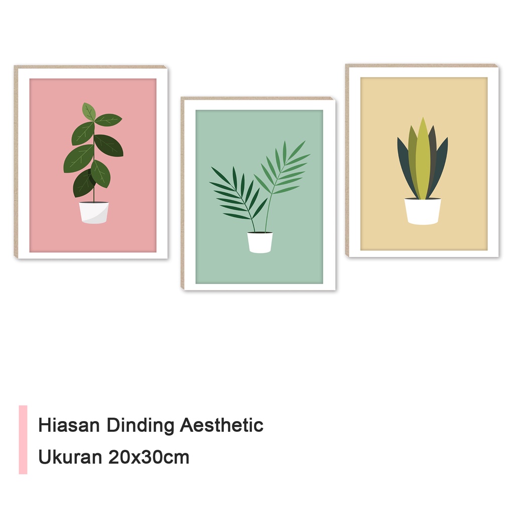 Poster kayu Hiasan dinding pajangan rumah motif minimalis walldecor murah dekorasi ruangan