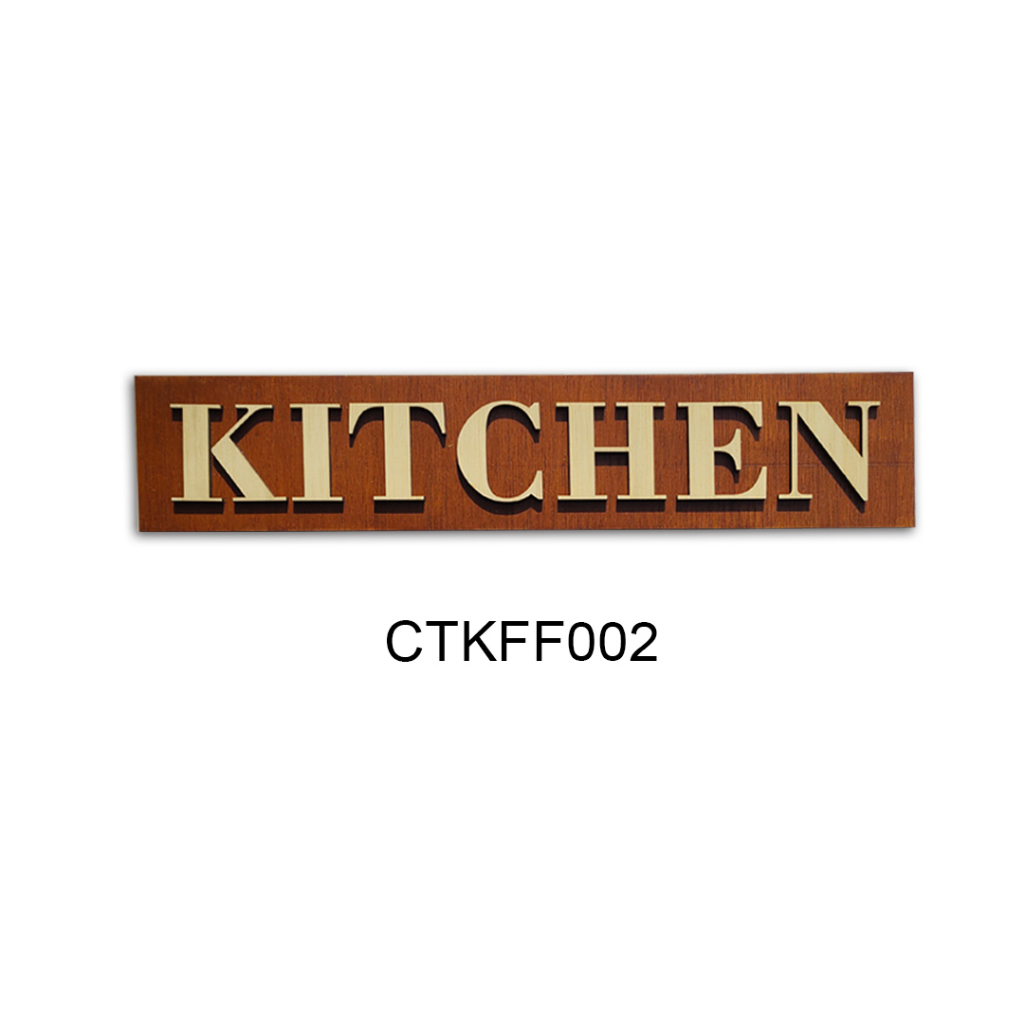 Hiasan dinding wall decor minimalis pajangan laser cut kayu aesthetic dapur