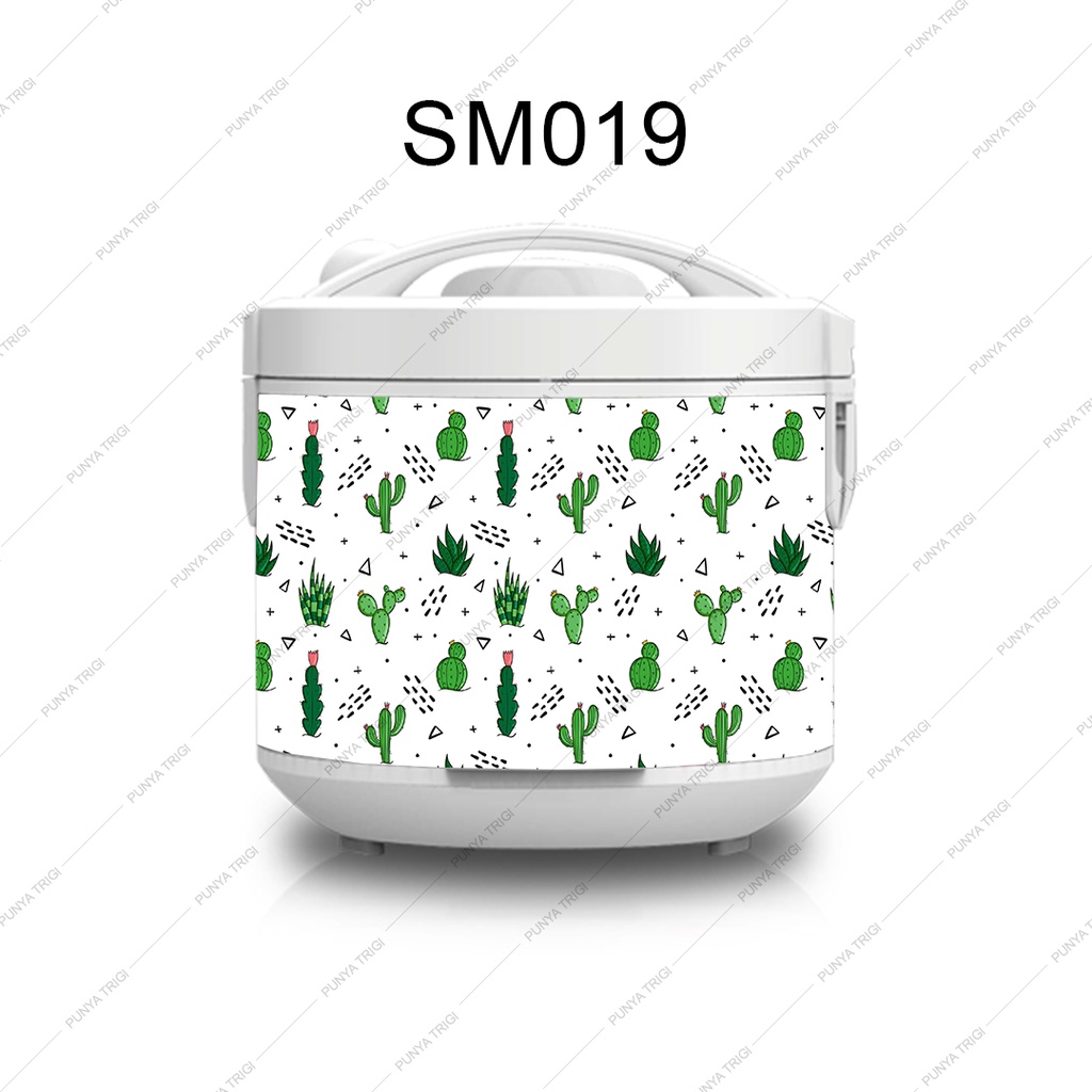 Stiker Magic com 1.8L STIKER Rice Cooker Motif Kaktus Tropical