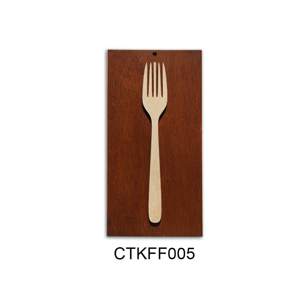 Hiasan dinding wall decor minimalis pajangan laser cut kayu aesthetic dapur