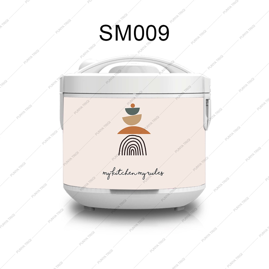Stiker Rice cooker Stiker magic com 1.8L Motif Aesthetic