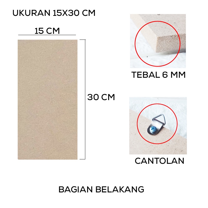 Hiasan dinding walldecor pajangan dekorasi rumah Motif Aesthetic