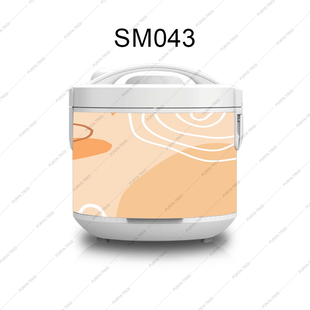 Stiker Magic com 1.8L Stiker Rice Cooker Motif Aesthetic